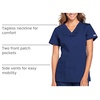 image:imageCherokee WW Originals Womens VNeck Scrub Top Nurse Shirt with 3 PocketsNavy