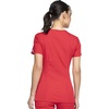 image:imageCherokee WW Originals Womens VNeck Scrub Top Nurse Shirt with 3 PocketsRed