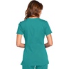 image:imageCherokee WW Originals Womens VNeck Scrub Top Nurse Shirt with 3 PocketsTeal Blue