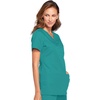 image:imageCherokee WW Originals Womens VNeck Scrub Top Nurse Shirt with 3 PocketsTeal Blue
