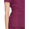 image:imageCherokee WW Originals Womens VNeck Scrub Top Nurse Shirt with 3 PocketsWine