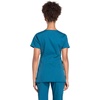 image:imageCherokee WW Professionals Maternity Scrub Top Mock Wrap 3 PocketsCaribbean Blue