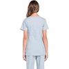 image:imageCherokee WW Professionals Maternity Scrub Top Mock Wrap 3 PocketsGrey