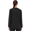 image:imageCherokee WW Professionals Scrub Jacket for Women Snap FrontBlack