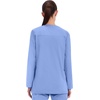 image:imageCherokee WW Professionals Scrub Jacket for Women Snap FrontCiel