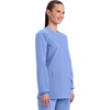 image:imageCherokee WW Professionals Scrub Jacket for Women Snap FrontCiel