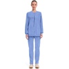 image:imageCherokee WW Professionals Scrub Jacket for Women Snap FrontCiel