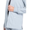 image:imageCherokee WW Professionals Scrub Jacket for Women Snap FrontGrey