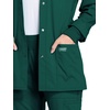 image:imageCherokee WW Professionals Scrub Jacket for Women Snap FrontHunter Green