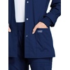 image:imageCherokee WW Professionals Scrub Jacket for Women Snap FrontNavy