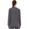 image:imageCherokee WW Professionals Scrub Jacket for Women Snap FrontPewter