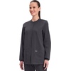 image:imageCherokee WW Professionals Scrub Jacket for Women Snap FrontPewter