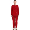 image:imageCherokee WW Professionals Scrub Jacket for Women Snap FrontRed