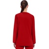 image:imageCherokee WW Professionals Scrub Jacket for Women Snap FrontRed