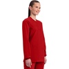 image:imageCherokee WW Professionals Scrub Jacket for Women Snap FrontRed