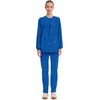 image:imageCherokee WW Professionals Scrub Jacket for Women Snap FrontRoyal