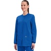 image:imageCherokee WW Professionals Scrub Jacket for Women Snap FrontRoyal