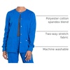 image:imageCherokee WW Professionals Scrub Jacket for Women Snap FrontRoyal