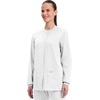 image:imageCherokee WW Professionals Scrub Jacket for Women Snap FrontWhite
