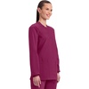image:imageCherokee WW Professionals Scrub Jacket for Women Snap FrontWine