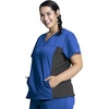 image:imageCherokee WW Revolution Scrub Top for Women V Neck 1 Pocket Classic FitRoyal
