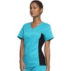 image:imageCherokee WW Revolution Scrub Top for Women V Neck 1 Pocket Classic FitTeal Blue