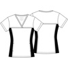image:imageCherokee WW Revolution Scrub Top for Women V Neck 1 Pocket Classic FitWine