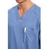image:imageCherokee WW Revolution Scrub for Mens Tuckable VNeck Top 1 Chest PocketCiel