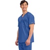 image:imageCherokee WW Revolution Scrub for Mens Tuckable VNeck Top 1 Chest PocketGalaxy Blue