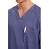 image:imageCherokee WW Revolution Scrub for Mens Tuckable VNeck Top 1 Chest PocketGrape