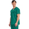 image:imageCherokee WW Revolution Scrub for Mens Tuckable VNeck Top 1 Chest PocketHunter Green