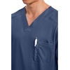 image:imageCherokee WW Revolution Scrub for Mens Tuckable VNeck Top 1 Chest PocketNavy