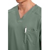 image:imageCherokee WW Revolution Scrub for Mens Tuckable VNeck Top 1 Chest PocketOlive