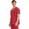 image:imageCherokee WW Revolution Scrub for Mens Tuckable VNeck Top 1 Chest PocketRed