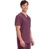 image:imageCherokee WW Revolution Scrub for Mens Tuckable VNeck Top 1 Chest PocketWine