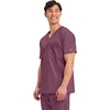 image:imageCherokee WW Revolution Scrub for Mens Tuckable VNeck Top 1 Chest PocketWine
