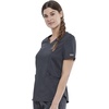 image:imageCherokee WW Revolution Scrubs for Women V Neck 2 Pockets Modern ClassicPewter