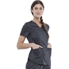 image:imageCherokee WW Revolution Scrubs for Women V Neck 2 Pockets Modern ClassicPewter