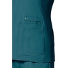 image:imageCherokee Womens Medical Scrub Top Iflex VNeck Knit Panel Top CK605Caribbean Blue