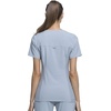 image:imageCherokee Womens Medical Scrub Top Iflex VNeck Knit Panel Top CK605Grey