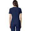 image:imageCherokee Womens Medical Scrub Top Iflex VNeck Knit Panel Top CK605Navy