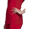 image:imageCherokee Womens Medical Scrub Top Iflex VNeck Knit Panel Top CK605Red