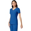 image:imageCherokee Womens Medical Scrub Top Iflex VNeck Knit Panel Top CK605Royal
