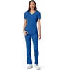 image:imageCherokee Womens Medical Scrub Top Iflex VNeck Knit Panel Top CK605Royal