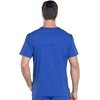 image:imageCherokee Workwear Professionals VNeck Scrub Tops for Men Chest PocketGalaxy Blue