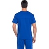image:imageCherokee Workwear Professionals VNeck Scrub Tops for Men Chest PocketGalaxy Blue