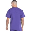 image:imageCherokee Workwear Professionals VNeck Scrub Tops for Men Chest PocketGrape