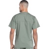 image:imageCherokee Workwear Professionals VNeck Scrub Tops for Men Chest PocketOlive