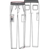 image:imageCherokee iFlex Men Scrubs Pant Tapered Leg Drawstring Cargo CK006Black