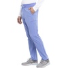 image:imageCherokee iFlex Men Scrubs Pant Tapered Leg Drawstring Cargo CK006Ciel Blue